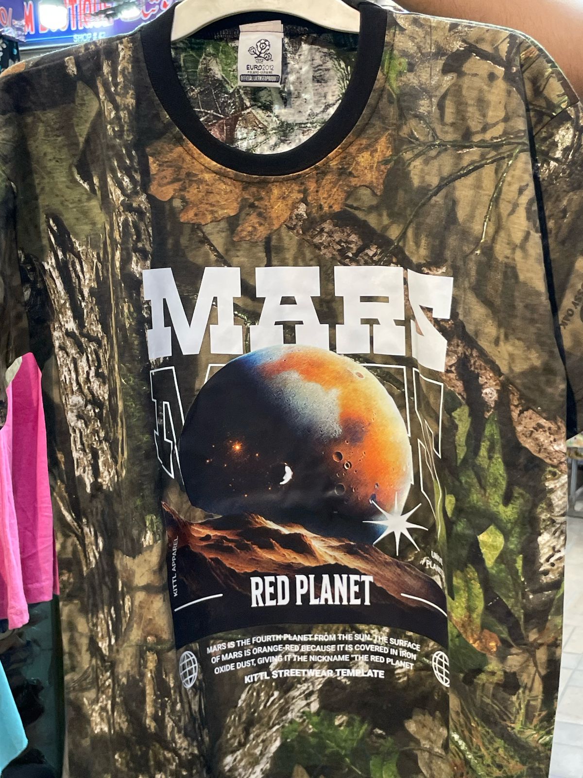 The "Gossier City Crew" Oversized Camo Tee
