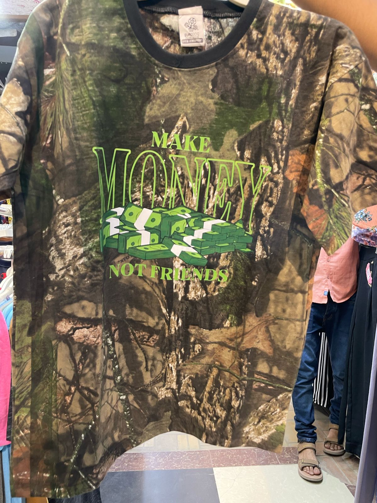The "Gossier City Crew" Oversized Camo Tee