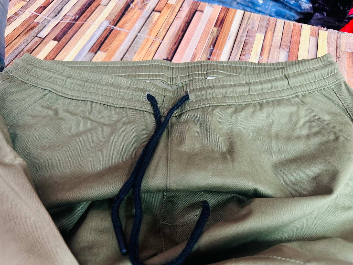 Stretch Cotton Cargo Pants - Multiple Colors