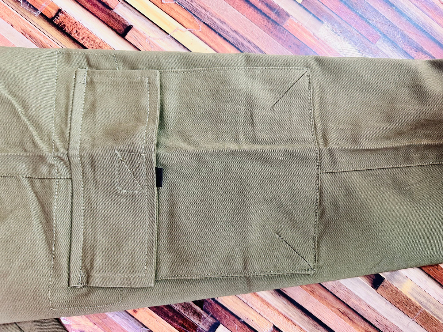 Stretch Cotton Cargo Pants - Multiple Colors